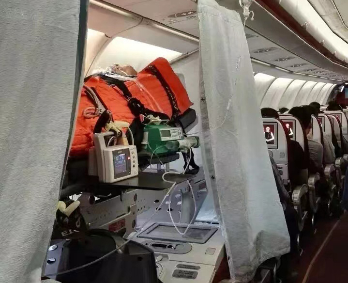 吉安跨国医疗包机、航空担架